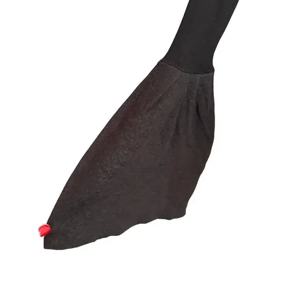 NWT Chelsea 28 Bell Sleeve Rib Knit Black Sweater Sz S - Picture 3 of 5